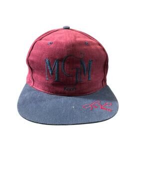 Vintage MGM Grand Las Vegas Logo Embroidered Snapback Hat Made In USA